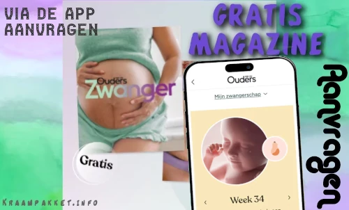 Gratis Baby en Zwanger Magazine via de app downloaden